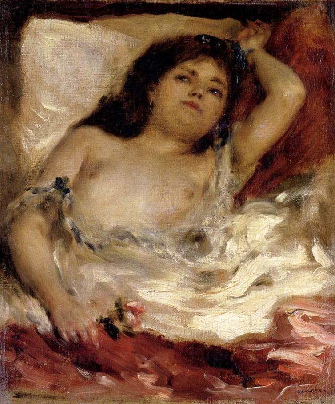 Pierre Renoir Reclining Semi-nude